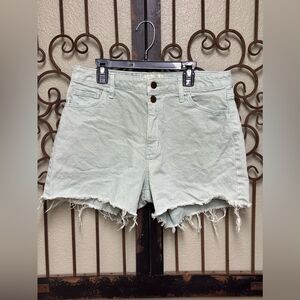 Universal Thread vintage mini mint green jean shorts